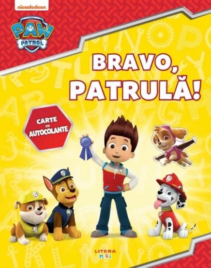 Patrula Catelusilor. Bravo patrula! Carte cu autocolante - 20.08 Lei