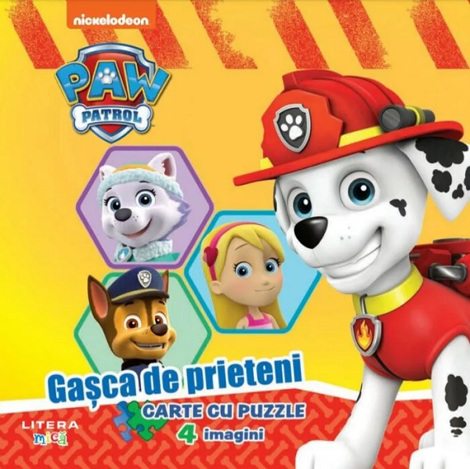 Patrula Catelusilor: Gasca de prieteni. Carte cu puzzle - 43.99 Lei