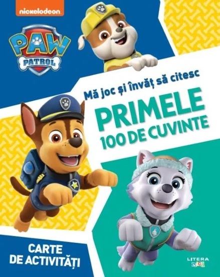 Patrula Catelusilor. Ma joc si invat sa citesc. Primele 100 de cuvinte - 19.99 Lei