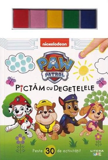 Patrula Catelusilor. Pictam cu degetelele - 44.46 Lei