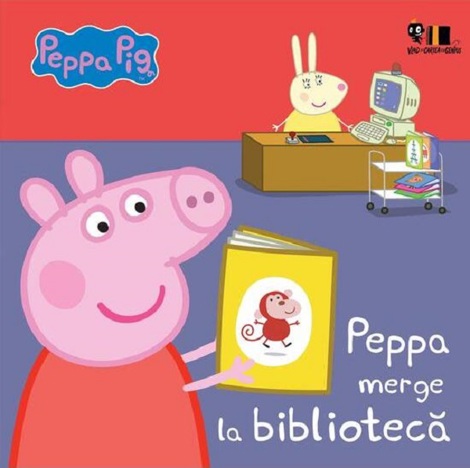Peppa Pig: peppa merge la biblioteca - 40.00 Lei