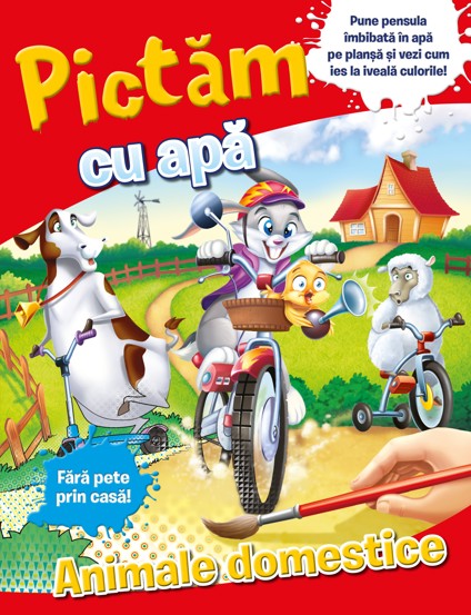 Pictam cu apa: Animale domestice - 19.99 Lei