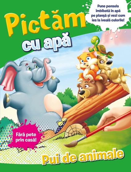 Pictam cu apa: Pui de animale - 16.77 Lei