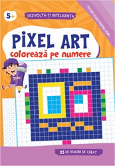 Pixel art - coloreaza pe numere - 17.00 Lei