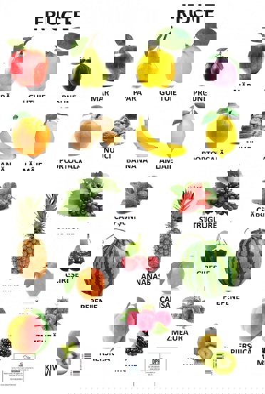 Plansa Fructe - 10 Lei