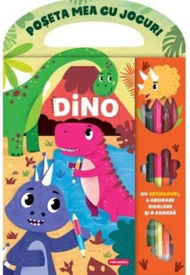 Poseta mea cu jocuri - Dinozauri - 25.85 Lei