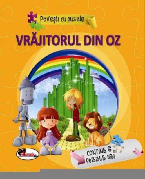 Povesti cu puzzle - Vrajitorul din Oz - 23.80 Lei