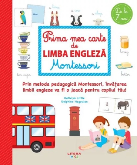 Prima mea carte de limba engleza Montessori - 59.99 Lei