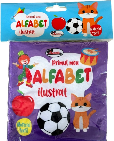 Primul meu alfabet. Carte din material textil - 34.42 Lei
