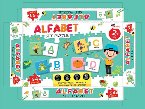 Puzzle 54. Alfabet - 39,60 Lei