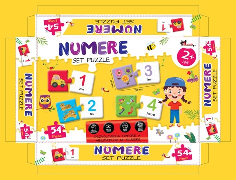 Puzzle 54. Numere - 39.60 Lei