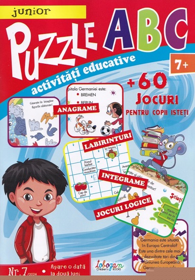 Puzzle ABC Nr.7. Activitati educative - 10.18 Lei