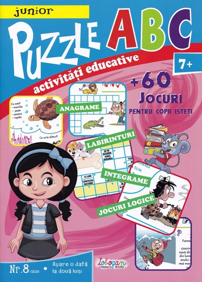 Puzzle ABC Nr.8 din 2025. Activitati educative - 8.54 Lei