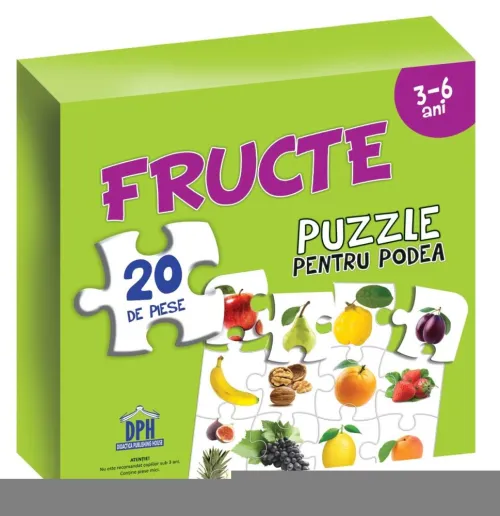 Puzzle pentru podea - Fructe - 3-6 Ani - 30.90 Lei