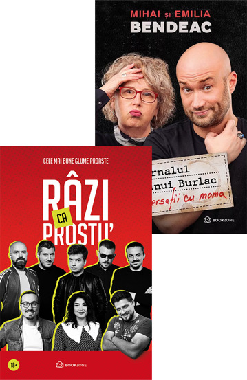 Razi ca prostu' + Jurnalul unui Burlac. Conversatii cu mama - 36.49 Lei