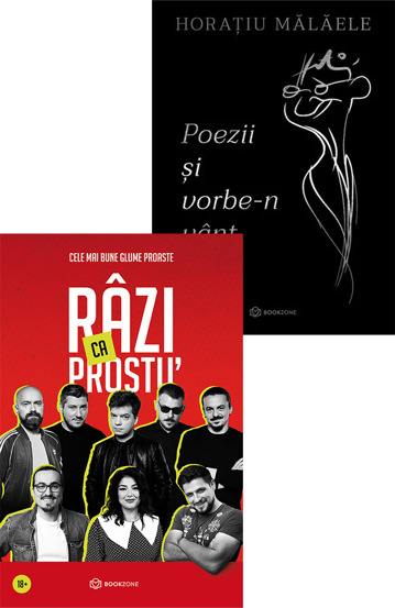Razi ca prostu' + Poezii si vorbe-n vant - 38.99 Lei