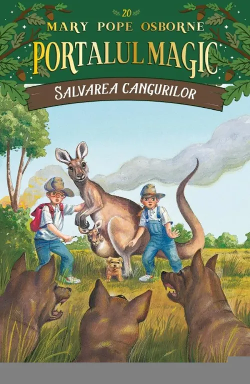 Salvarea cangurilor. Portalul Magic nr. 20 - Editia a II-a - 18.99 Lei
