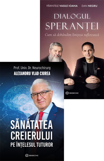 Sanatatea creierului pe intelesul tuturor + Dialogul Sperantei - 42.99 Lei