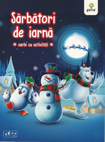 Sarbatori de iarna. Carte cu activitati - 10.28 Lei