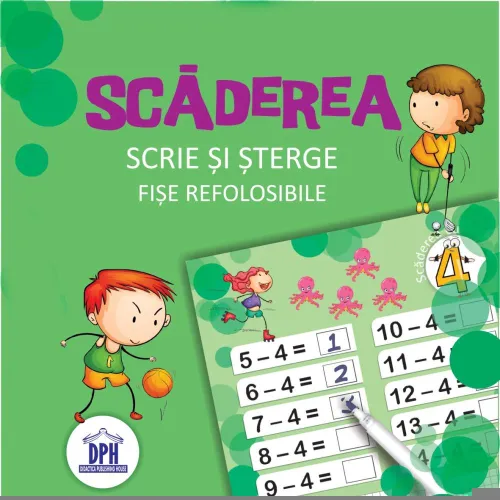 Scrie si sterge - Scaderea - 10.46 Lei
