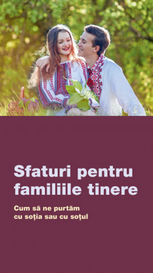 Sfaturi pentru familiile tinere - 11.20 Lei