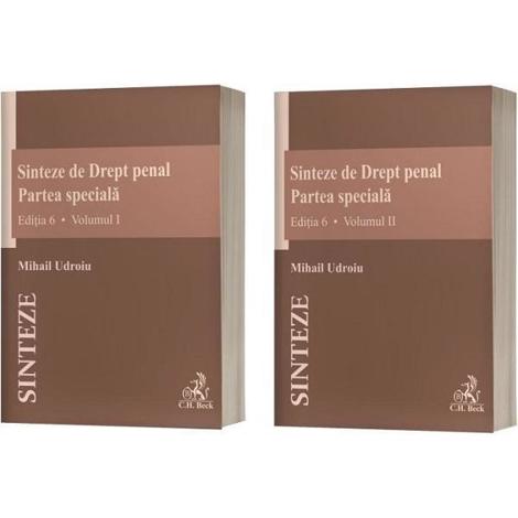 Sinteze de Drept penal. Partea speciala Vol.1 + Vol.2 Ed.6 - 379.50 Lei