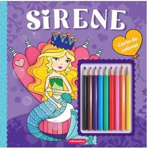 Sirene - Carte de colorat - 19.89 Lei