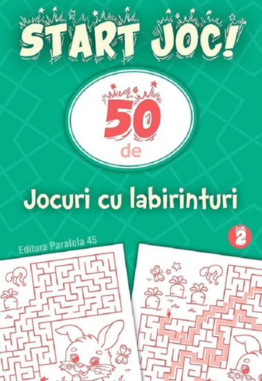 Start joc! 50 de jocuri cu labirinturi Vol. 2 - 11.74 Lei