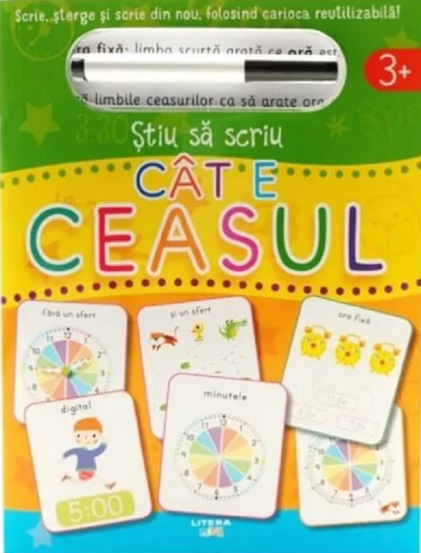 Stiu sa scriu. Cat e ceasul - 33.39 Lei