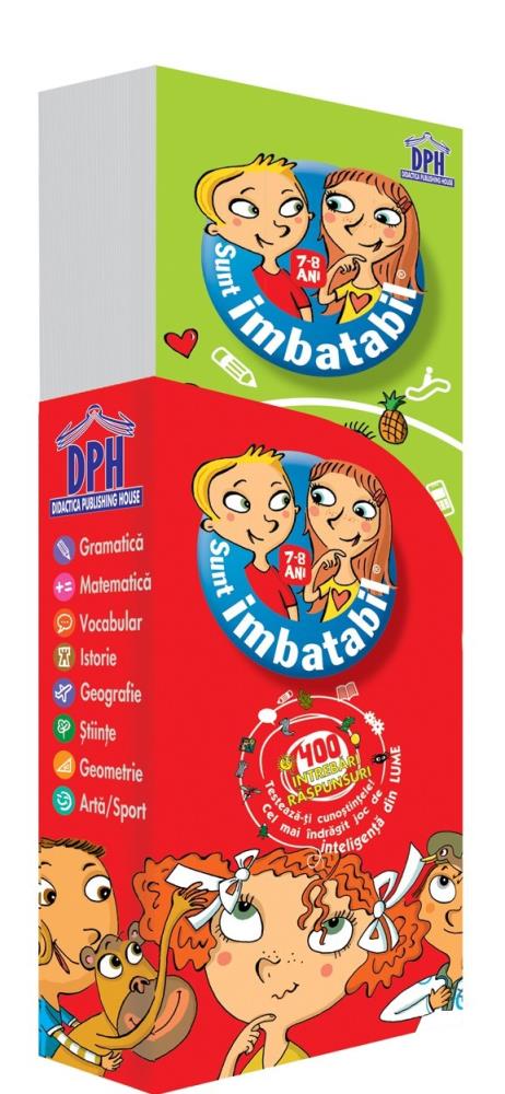 Sunt imbatabil - Intrebari si raspunsuri - 7-8 Ani - Vol. I - 25.30 Lei