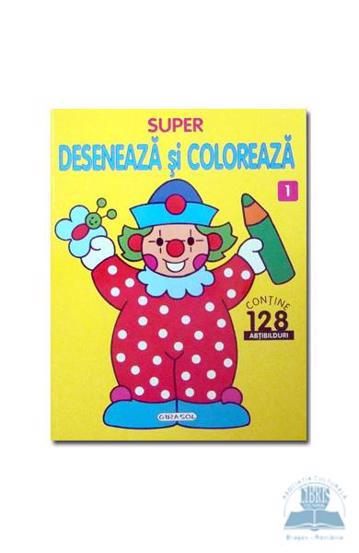 Super deseneaza si coloreaza 1 - 17.87 Lei