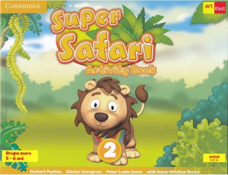 Super Safari 2. Activity Book. Limba engleza - Grupa mare + CD - 29.98 Lei