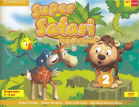 Super Safari 2. Pupil's Book. Limba engleza - Grupa mare + CD - 31.03 Lei