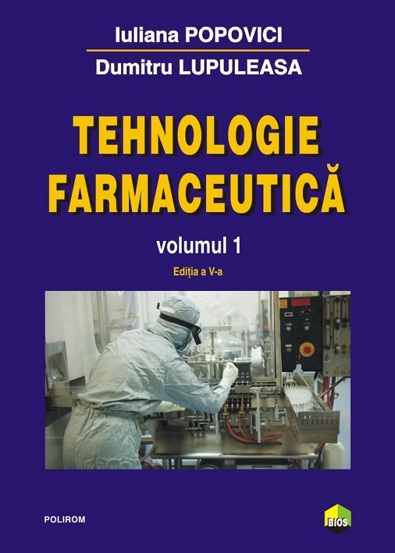 Tehnologie farmaceutica Vol.1 Ed.5 - 229.90 Lei
