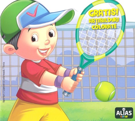 Tenis. Abtibilduri colorate - 6.38 Lei