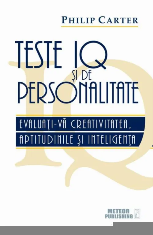 Teste IQ si de personalitate - 24.38 Lei