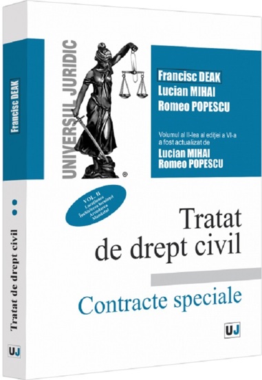 Tratat de drept civil. Contracte speciale Vol.2 - 79.30 Lei