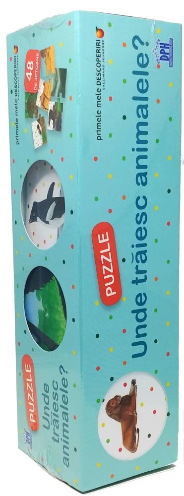 Unde traiesc animalele. Puzzle - 30.02 Lei
