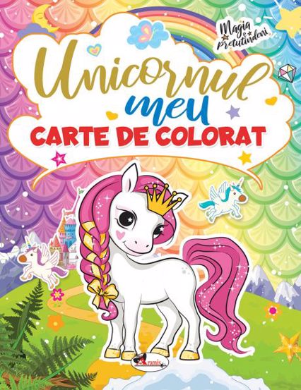 Unicornul meu carte de colorat - 17.76 Lei