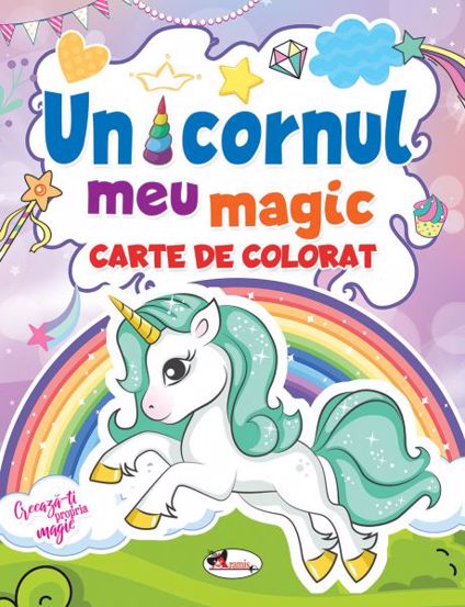 Unicornul meu magic carte de colorat - 17.25 Lei