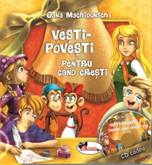 Vesti-Povesti pentru cand cresti (+ CD) - 18.16 Lei