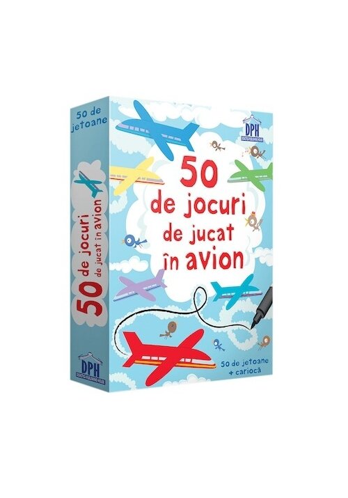 50 de jocuri de jucat in avion - 25.37 Lei