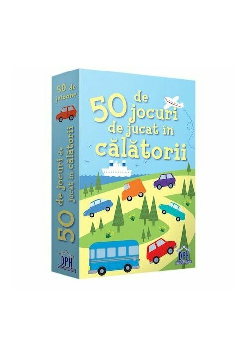 50 de jocuri de jucat in calatorii - 45,67 Lei