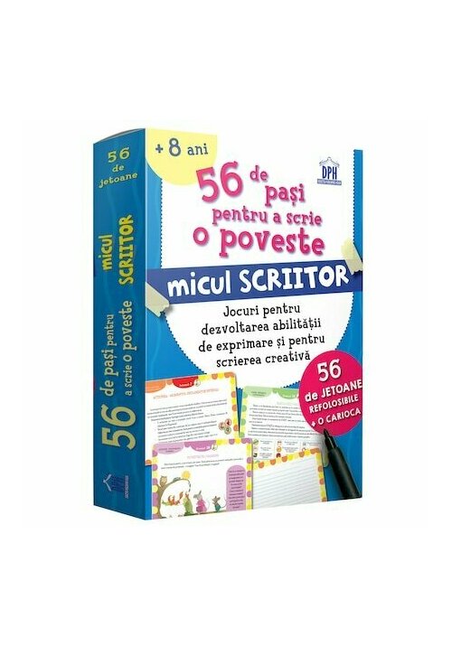 56 de Pasi pentru a scrie o poveste - Micul scriitor - 45.67 Lei