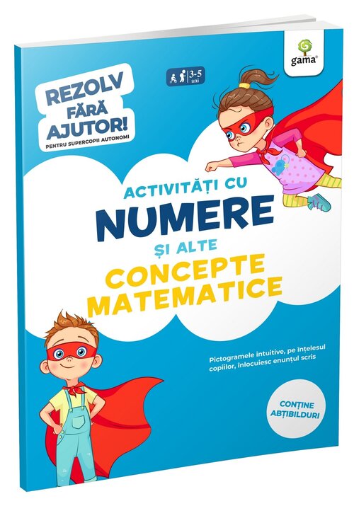 Activitati cu numere si alte concepte matematice • 3-5 ani - 30.92 Lei