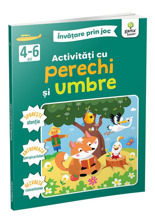 Activitati cu perechi si umbre 4-6 ani - 27.59 Lei