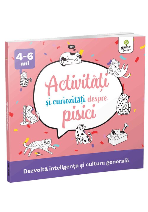 Activitati si curiozitati despre pisici - 27.59 Lei
