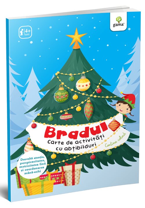 Bradul. Carte de activitati cu abtibilduri - 23.69 Lei