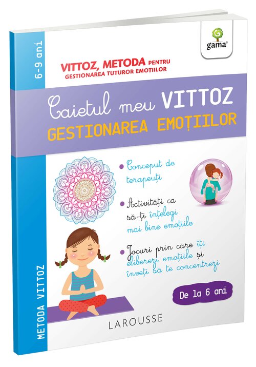 Caietul meu Vittoz: Gestionarea emotiilor - 24.05 Lei