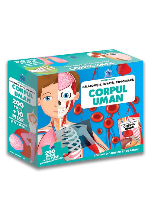 Calatoreste, Invata, Exploreaza: Corpul Uman - 112.26 Lei